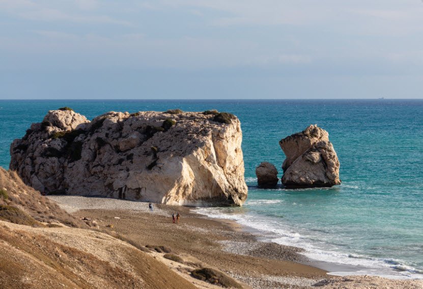 Aphrodite’s Rock (Petra tou Romiou), Near Kouklia, Paphos District, Cyprus